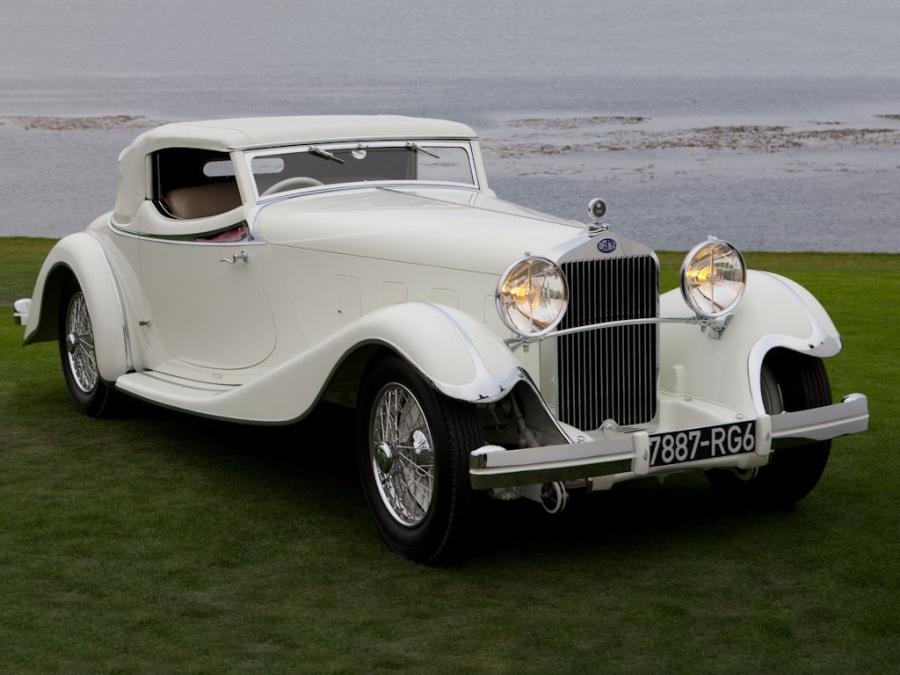 Delage D8S Cabriolet par deVillars '1933